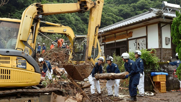 Korban Tewas Akibat Longsor di Jepang Bertambah Jadi 6 Orang