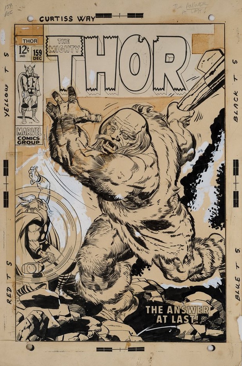 Dari Pajangan Dinding Kamar Lembaran Komik Thor Dilelang Ro 156 Juta