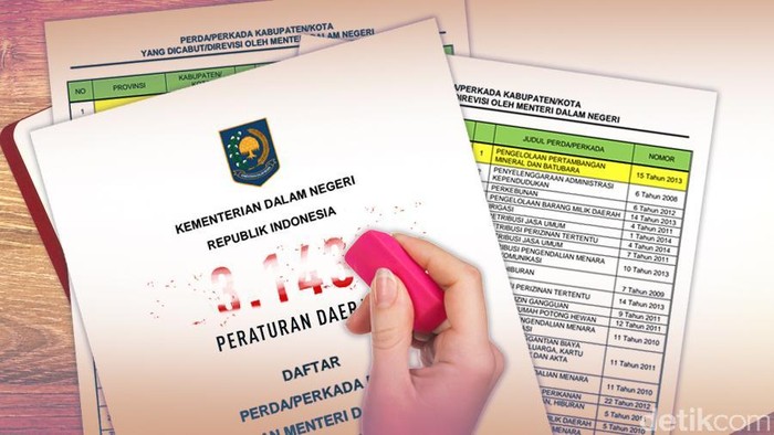 Batalkan Tiga Ribu Perda, Kemendagri Digugat ke MK
