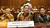Ferry Mursyidan Baldan memapar Pembahasan APBN-P 2016 di kementerian Agraria dan Tata Ruang. 