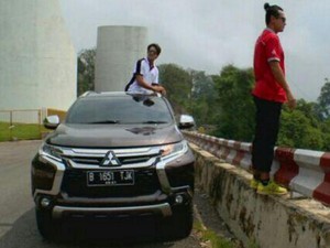 Ketangguhan All New Pajero Sport Telusuri Wisata Ekstrem di Bandung Bersama MTMA