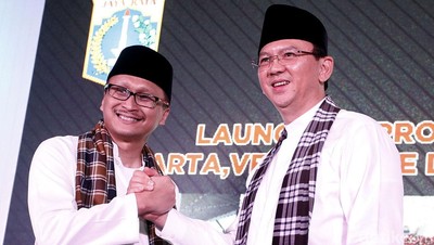 Ahok Luncurkan Proyek LRT