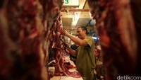 Harga daging di pasar mencapai Rp 115.000/kg.