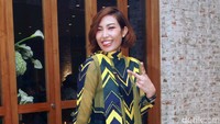 Ia tampil serba kuning saat itu. Pool/Gus Mun/detikFoto.