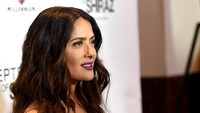 Salma saat ditemui di pemutaran perdana film September of Shiraz di Los Angeles, AS pada Selasa (21/6/2016) waktu setempat. Kevin Winter/Getty Images/detikFoto.