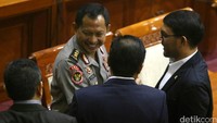 Tito memaparkan program prioritas hingga komitmennya. Mulai dari peningkatan kesejahteraan hingga pembenahan internal Polri.