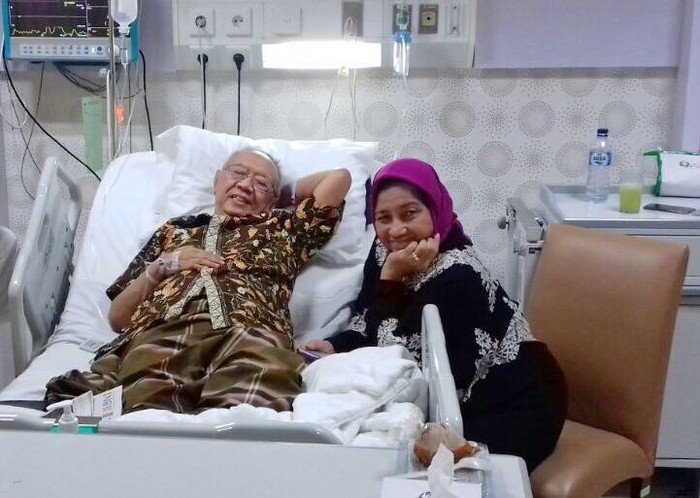 Gus Solah dirawat di rumah sakit