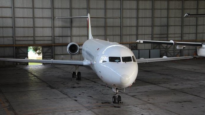 Pesawat Fokker 100, Pelita Air Service Lelang pesawat di DJKN