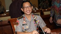 Uji ini juga dihadiri oleh perwira polisi lintas angkatan.