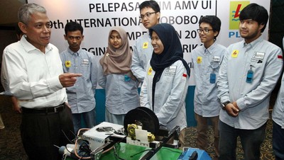 Tim AMV UI Akan Ikuti Lomba Robot di AS