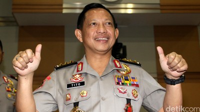 Komjen Tito Paparkan Visi Misi Jadi Kapolri