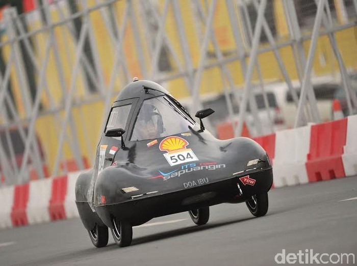 Mobil Irit BBM Mahasiswa ITS, Sapu Angin, Siap Berlaga di London