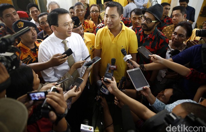 Golkar Bebaskan Ahok Pilih Cawagub dan Jalur untuk Pilgub DKI
