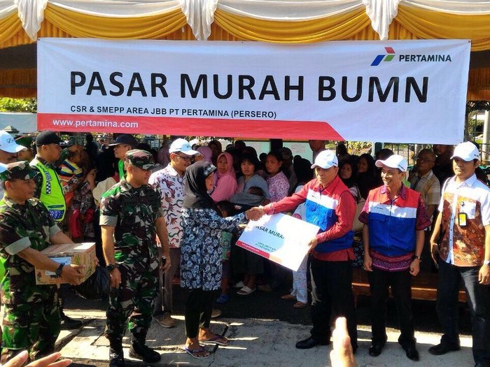 Hadir di Pasar Murah BUMN, Pertamina Siapkan Lebih dari 40.000 Paket Sembako