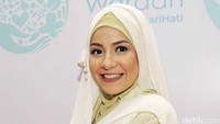 Artis yag akrab disapa Chacha itu diperkirakan akan melahirkan pada awal Juli mendatang. Pool/Noel/detikFoto.