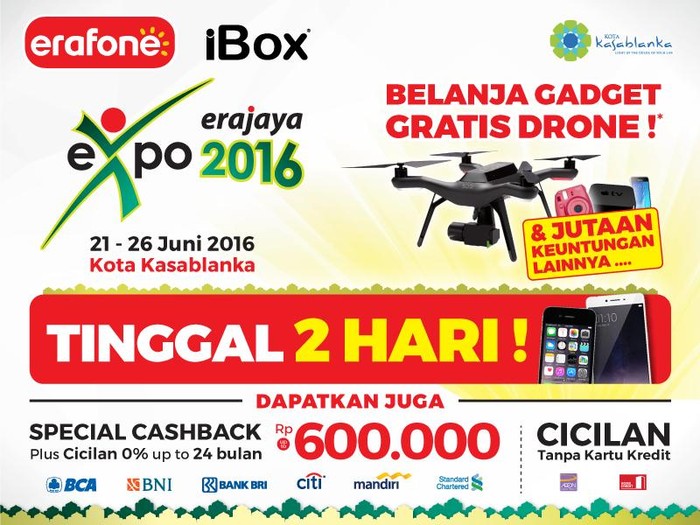 Gadget Impian Berjuta Keuntungan di Erajaya Expo 2016 – Kota Kasablanka