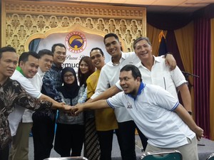 Begini Kekompakan Teman Ahok Bersama NasDem-Hanura-Golkar di Acara Bukber