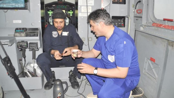 Begini Buka Puasa Ala Pilot Penjaga Makkah di Ketinggian 2.500 Kaki