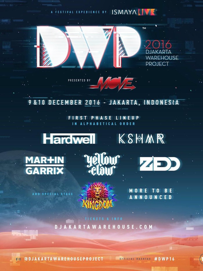 Zedd Hingga Hardwell Lineup Pertama DWP 2016