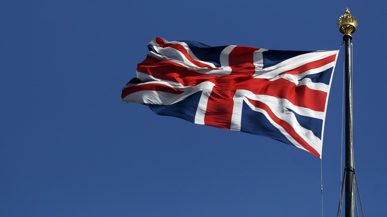 Ilustrasi Bendera Inggris The union flag flies over the Houses of Parliament in Westminster, in central London, Britain June 24, 2016. REUTERS/Phil Noble