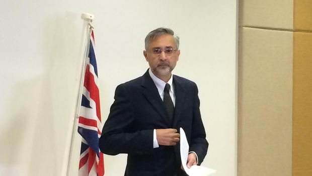 Dubes Inggris untuk RI Moazzam Malik.