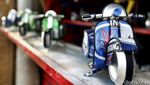 Menyulap Kaleng Bekas Jadi Miniatur Vespa