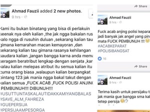 Satu Lagi Penebar Hate Speech Soal Ricuh Suporter Persija Ditangkap