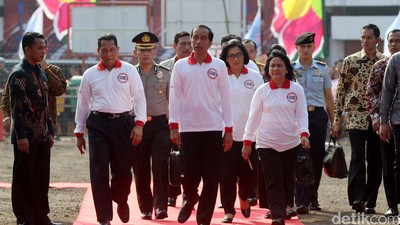 Jokowi Hadiri Peringatan Hari Anti Narkoba Internasional