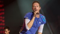Coldplay tampil menjadi penutup pagelaran musik tahunan yang digelar di Inggris itu. Ian Gavan/Getty Images/detikFoto.