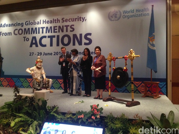 Delegasi 50 Negara Kumpul di Bali Bahas Keamanan Kesehatan Global