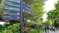 Namun jika ingin melihat koleksi tumbuhan dan bunga yang ada dalam Garden by The Bay, traveler harus membeli tiket lebih dulu. Harga tiketnya adalah SGD 28 atau sekitar Rp 277 ribu (Randy/detikTravel)
