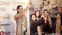 Berbagai pose diabadikannya lewat kamera 360.
