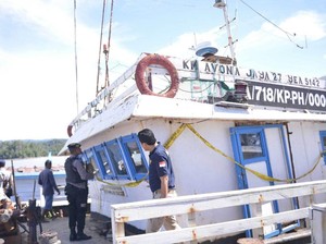 Melihat 15 Kapal yang Disita Satgas Illegal Fishing 115 di Kaimana Papua Barat