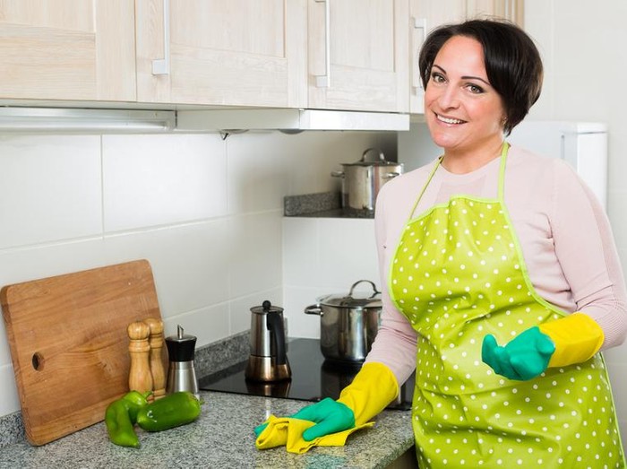 tips membersihkan dapur