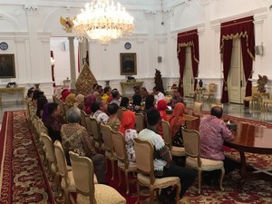 Presiden Jokowi Terima Asosiasi Perguruan Tinggi Hukum di Istana