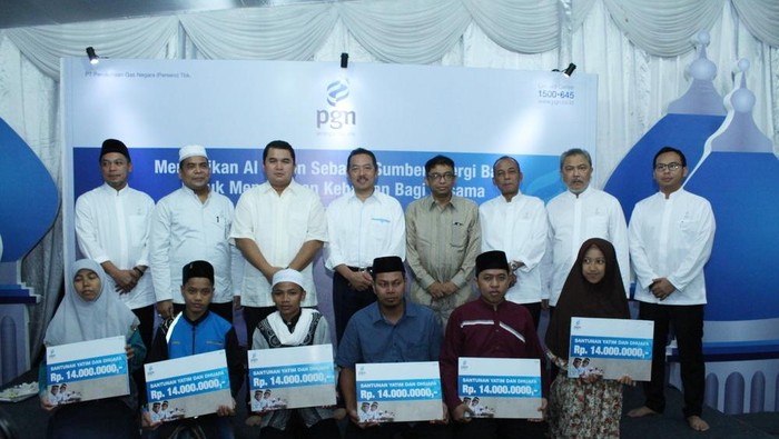 PGN Beri Santunan ke 15.000 Anak Yatim Rp 7,5 Miliar