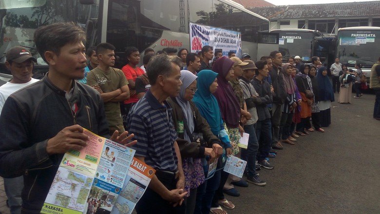Seribu Penumpang Mudik Gratis dari Bandung Serbu Jateng 