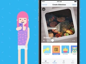 Slideshow Facebook Tantang Google dan Apple