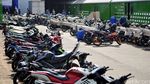 Motor Pemudik Diangkut Kereta