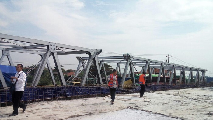 Jembatan Sipait di Pekalongan Bisa Dilewati Pemudik Besok Malam