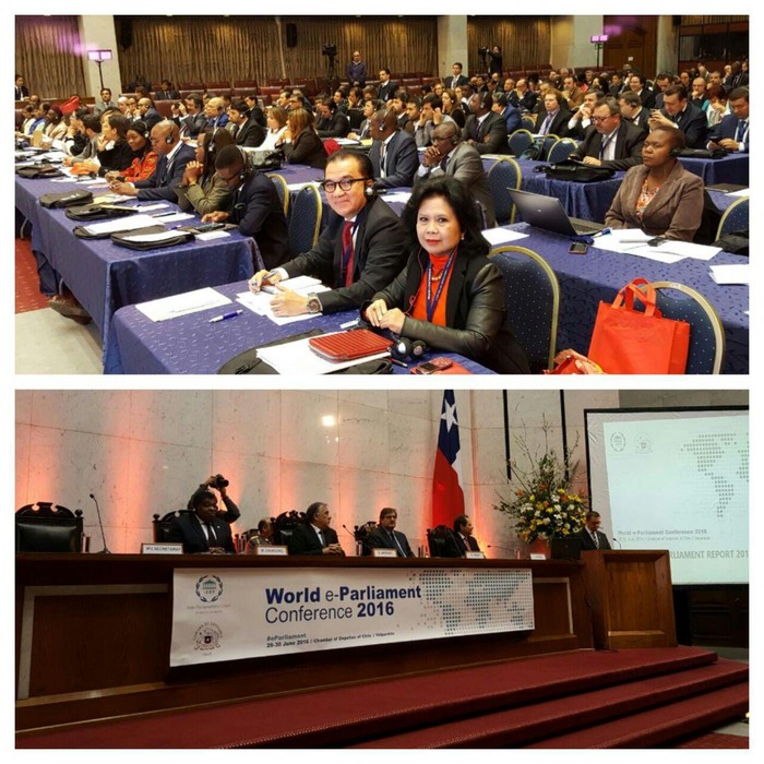 DPR Pamerkan UU KIP dan UU ITE di World e-Parliament Conference di Chili