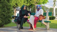 Hal lain yang juga berbeda, kelas untuk siswa laki-laki selalu dipisahkan dari kelas untuk perempuan. Tim Jazirah Islam/Trans7.