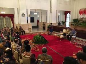 Presiden Jokowi Bangga Satgas 115 Ditakuti Pencuri Ikan