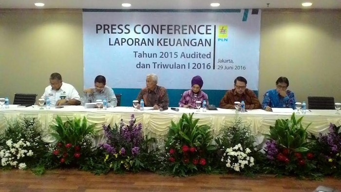 PLN Cetak Laba Rp 15,6 Triliun di 2015, Naik 33%