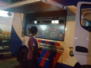 Sambut HUT Bhayangkara, Samsat Keliling Malam Hadir di Kemayoran