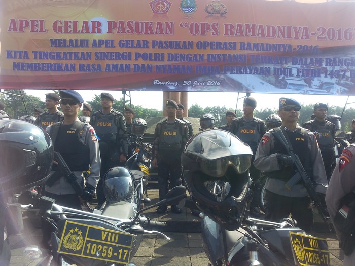 30 Ribu Petugas Gabungan Amankan Mudik Lebaran di Jabar