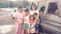 Wisnu besar di daerah pinggiran pantai Kabupaten Pidie, Banda Aceh.