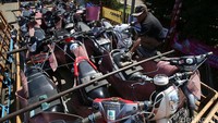 Sepeda motor ini akan diberangkatkan Yogyakarta dan semarang.
