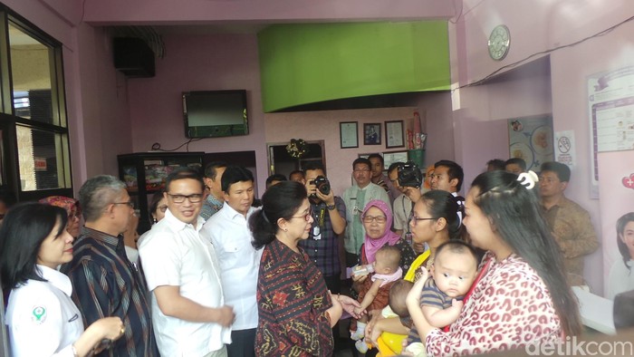Menkes Datangi Klinik di Ciracas yang Diduga Jadi Distributor Vaksin Palsu