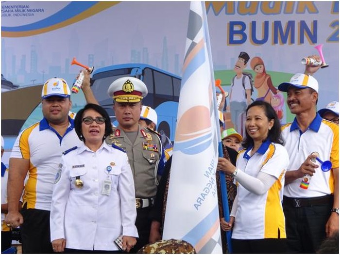 Mudik Bareng BUMN 2016 Pecahkan Rekor MURI Berangkatkan 93.334 Pemudik